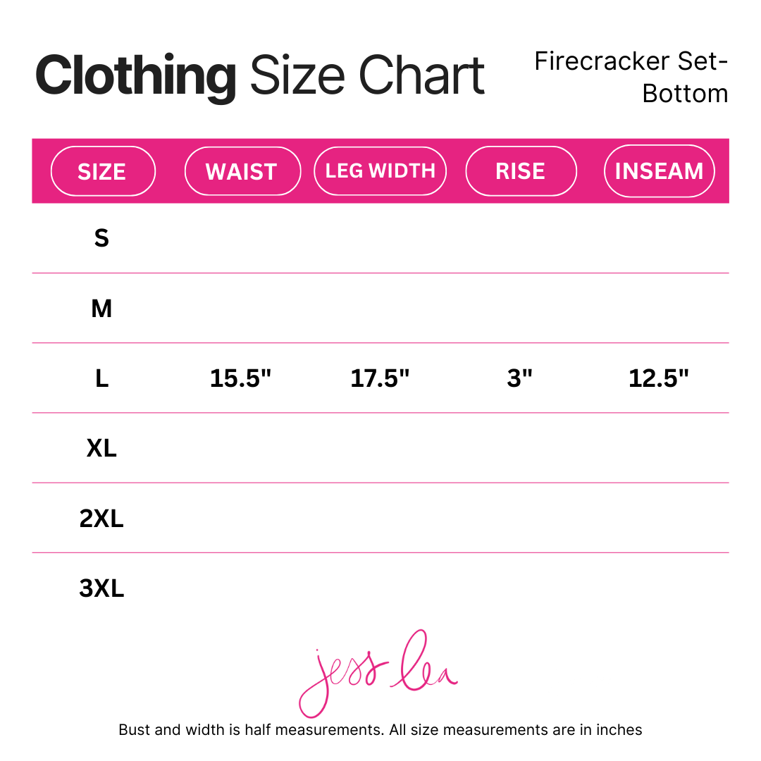 Firecracker Shorts Set - Jess Lea Boutique