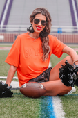 PREORDER-Embossed Go Team Tee - Jess Lea Boutique
