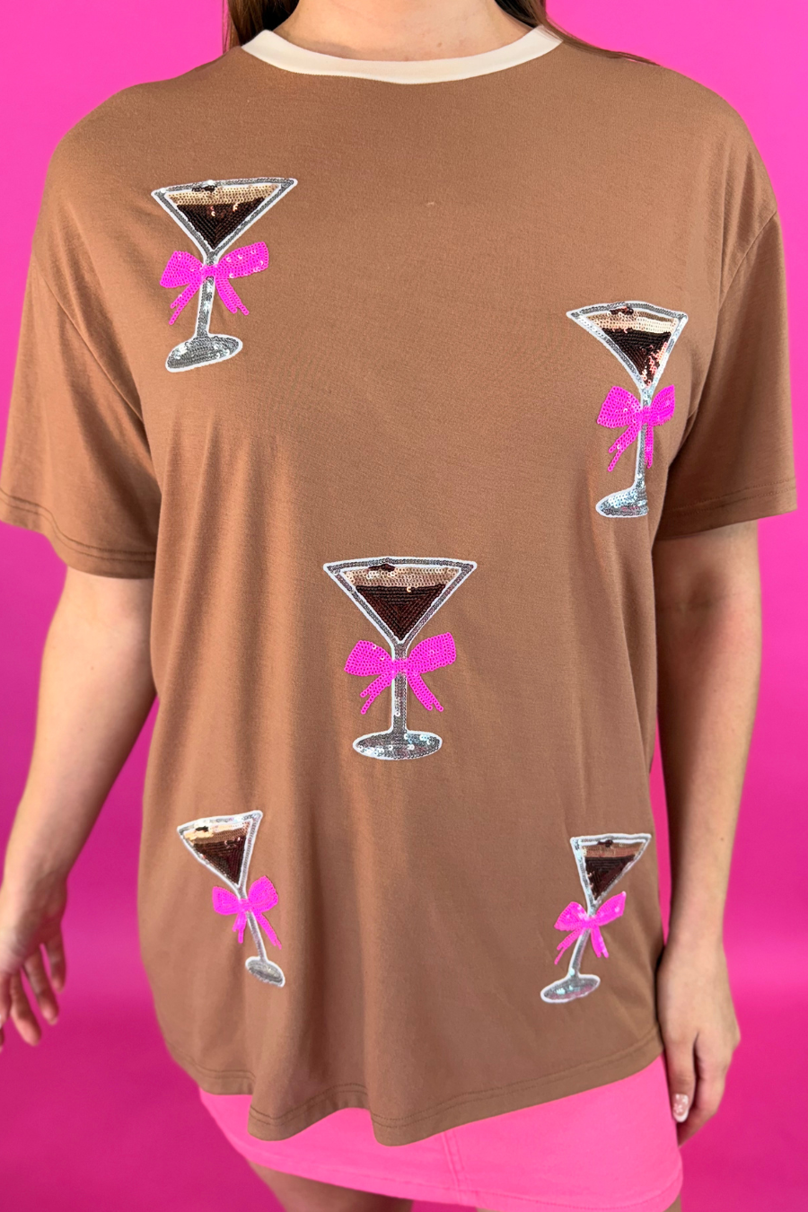 Espresso Martini Oversized Tee - Jess Lea Boutique
