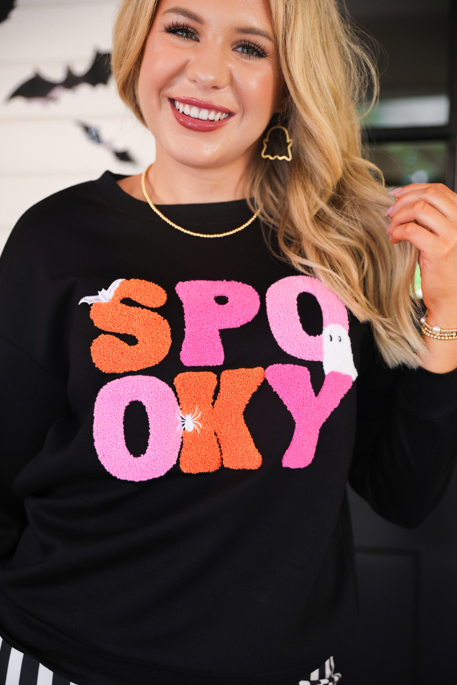Spooky Vibes Pullover - Jess Lea Boutique