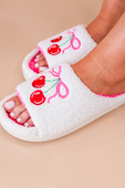 Cherry Bomb Slippers - Jess Lea Boutique