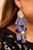 Claire Tiered Tassel Earrings - Jess Lea Boutique