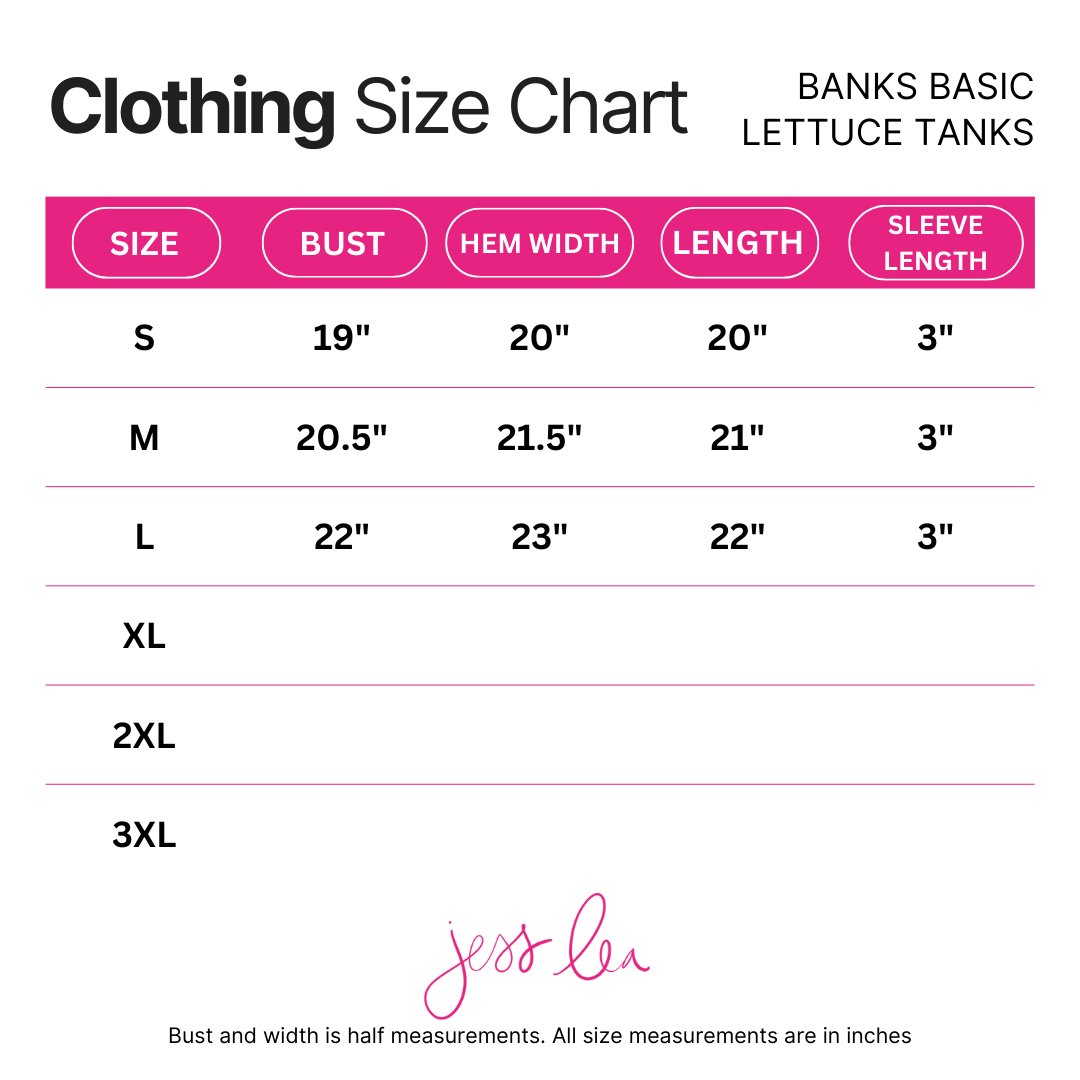 Banks Basic Lettuce Tank - Jess Lea Boutique