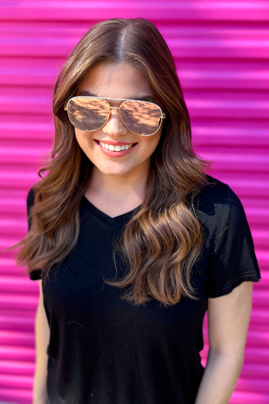 Dare To Dazzle Aviator Sunglasses - Jess Lea Boutique