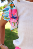 Wander The Town Flutter Sleeve Top - Jess Lea Boutique