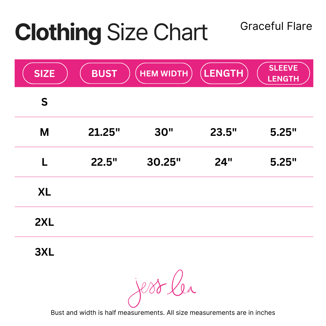 Graceful Flare Chambray Top - Jess Lea Boutique