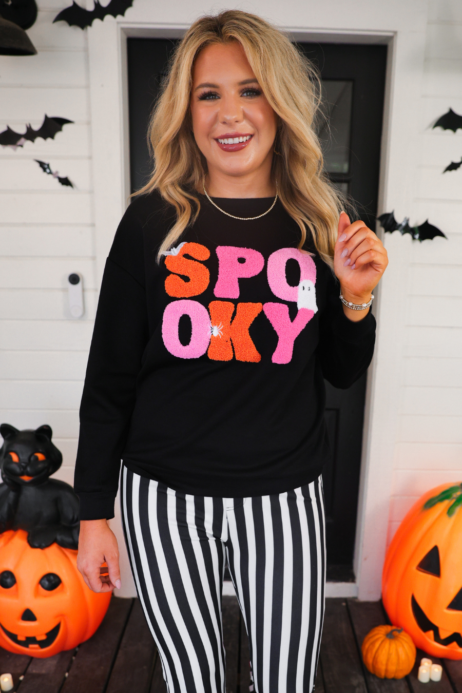 Spooky Vibes Pullover - Jess Lea Boutique