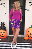 Mallory Mesh Glitter Top, Magenta - Jess Lea Boutique