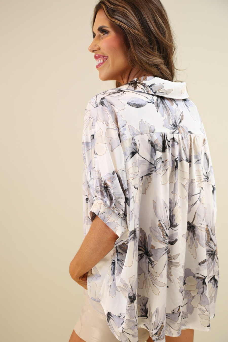 PREORDER-Look My Way Oversized Top - Jess Lea Boutique