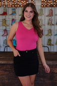 Nova Denim Skirt- Black - Jess Lea Boutique