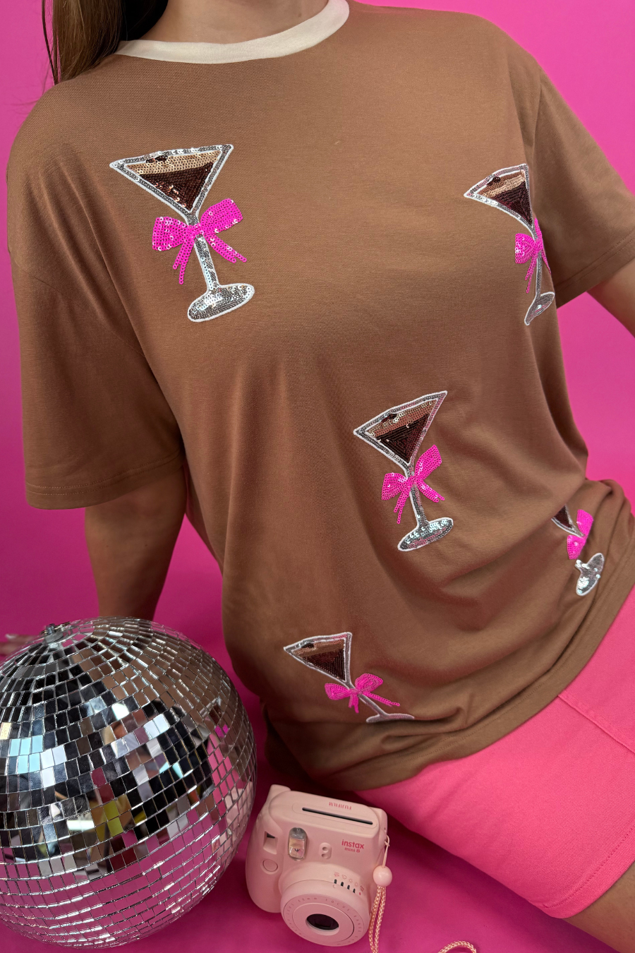 Espresso Martini Oversized Tee - Jess Lea Boutique