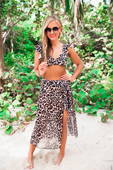 On The Lookout Three Piece Swimsuit Set - Jess Lea Boutique