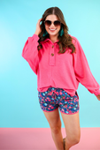 Harper Button Top - Jess Lea Boutique