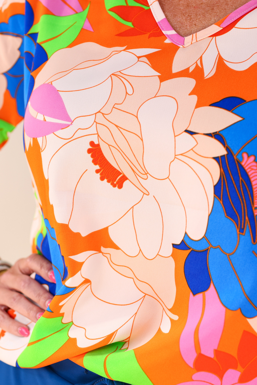 Sweet Sunshine Floral Top - Jess Lea Boutique