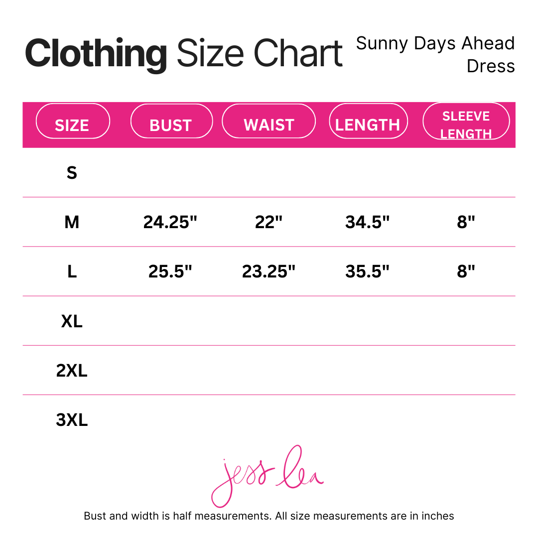 Sunny Days Ahead, Pink - Jess Lea Boutique