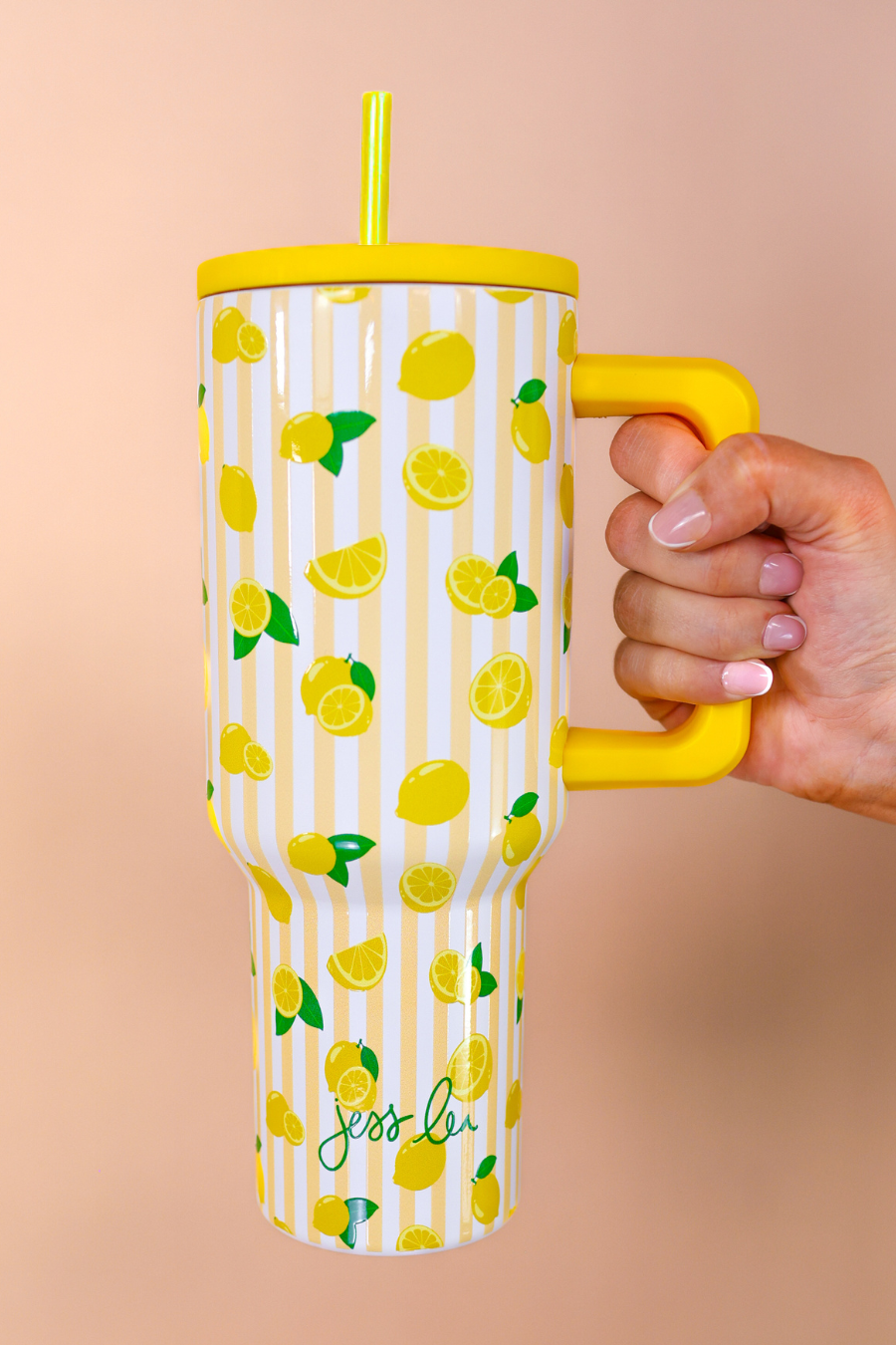 Lemon Drop Tumbler - Jess Lea Boutique
