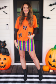 Better Bow-lieve It Sequin Tee - Jess Lea Boutique