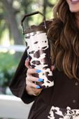 Cowhide Couture Travel Tumbler - Jess Lea Boutique