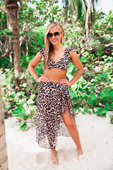 On The Lookout Three Piece Swimsuit Set - Jess Lea Boutique