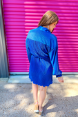Hot Shot Pleated Tie Dress - Jess Lea Boutique