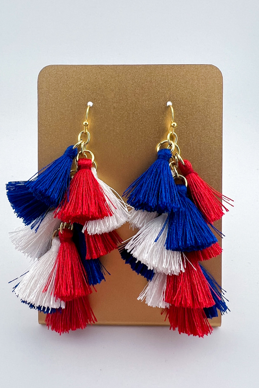 Bella Tiered Tassel Earrings - Jess Lea Boutique