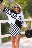 Huddle Up Color Block Top- Black - Jess Lea Boutique