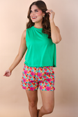 Banks Basic Lettuce Tank - Jess Lea Boutique