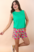 Banks Basic Lettuce Tank - Jess Lea Boutique