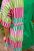 New To Town Dress, Green - Jess Lea Boutique