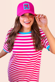 Gianna Bow Hat, Pink - Jess Lea Boutique