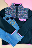Lesly Floral Pullover - Jess Lea Boutique