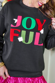 Joyful Vibes Pullover - Jess Lea Boutique