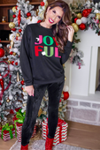 Joyful Vibes Pullover - Jess Lea Boutique