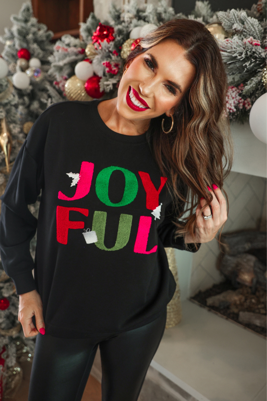 Joyful Vibes Pullover - Jess Lea Boutique