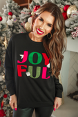 Joyful Vibes Pullover - Jess Lea Boutique