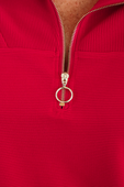 Levi Ribbed Quarter Zip Pullover - Jess Lea Boutique