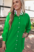 Tristan Button Up Dress - Jess Lea Boutique