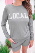Local Embroidered Ribbed Set - Jess Lea Boutique