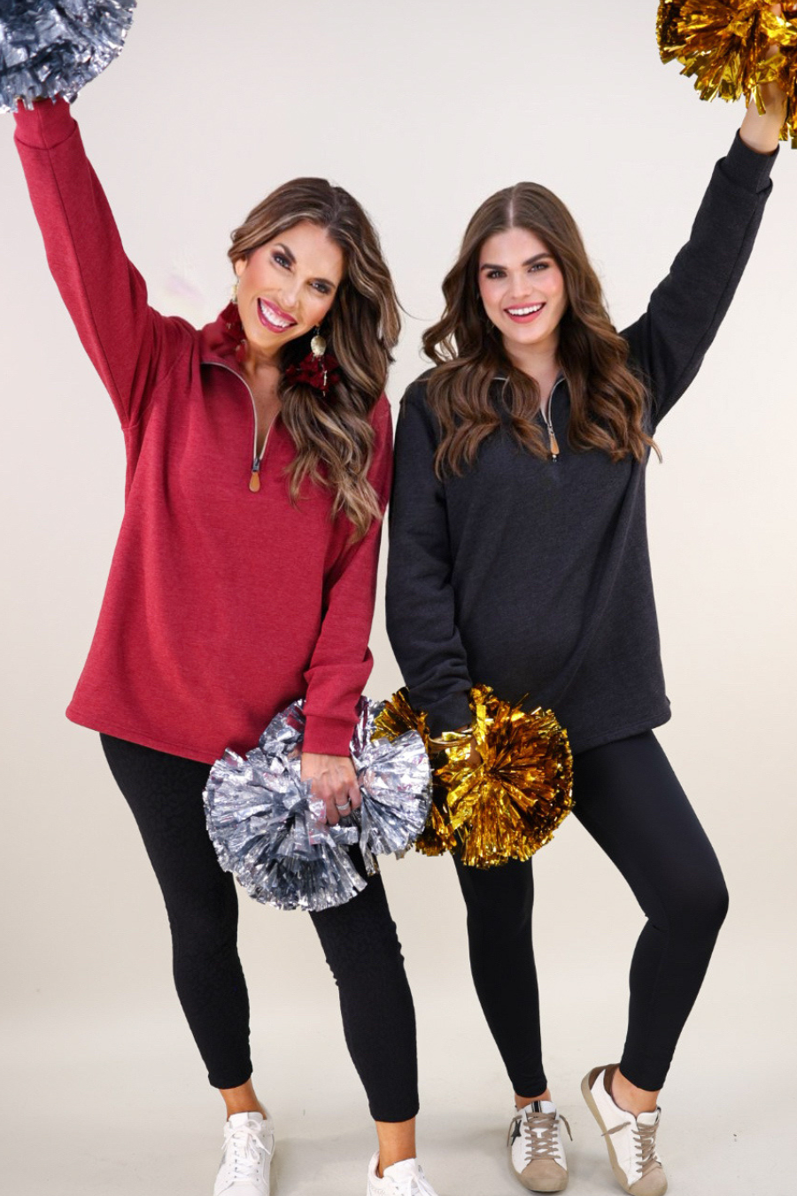 Miley Quarter Zip Pullover - Jess Lea Boutique