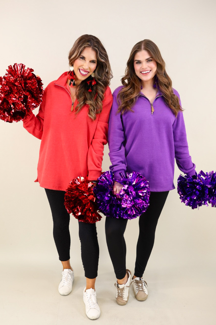 Miley Quarter Zip Pullover - Jess Lea Boutique