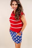 Serving Looks Quarter Zip Sweater Vest - Jess Lea Boutique