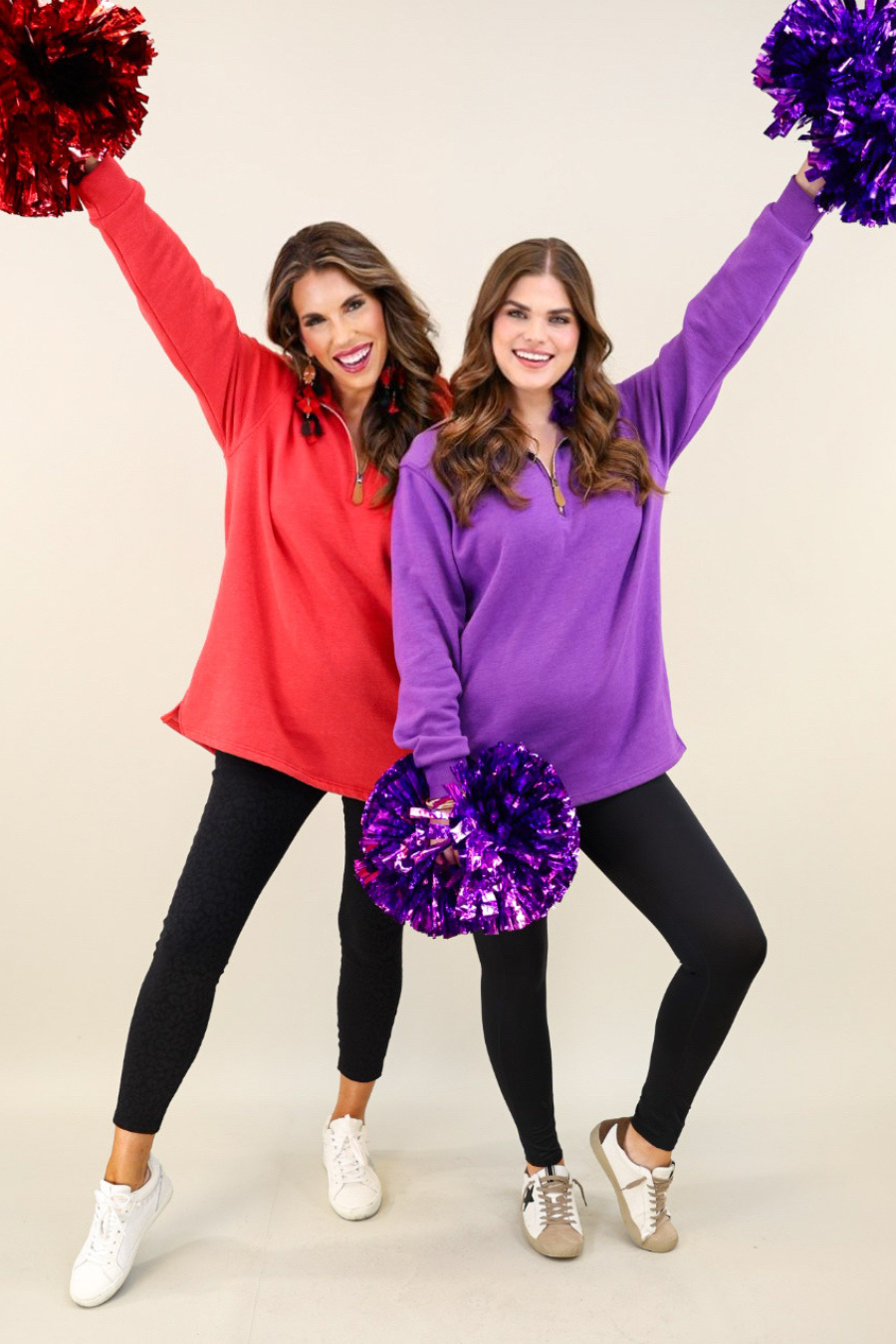 Miley Quarter Zip Pullover - Jess Lea Boutique