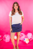 Solid Navy Skort - Jess Lea Boutique