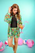 PREORDER-Safari Heat Pleated Set - Jess Lea Boutique