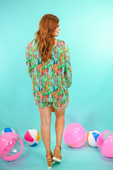 PREORDER-Safari Heat Pleated Set - Jess Lea Boutique
