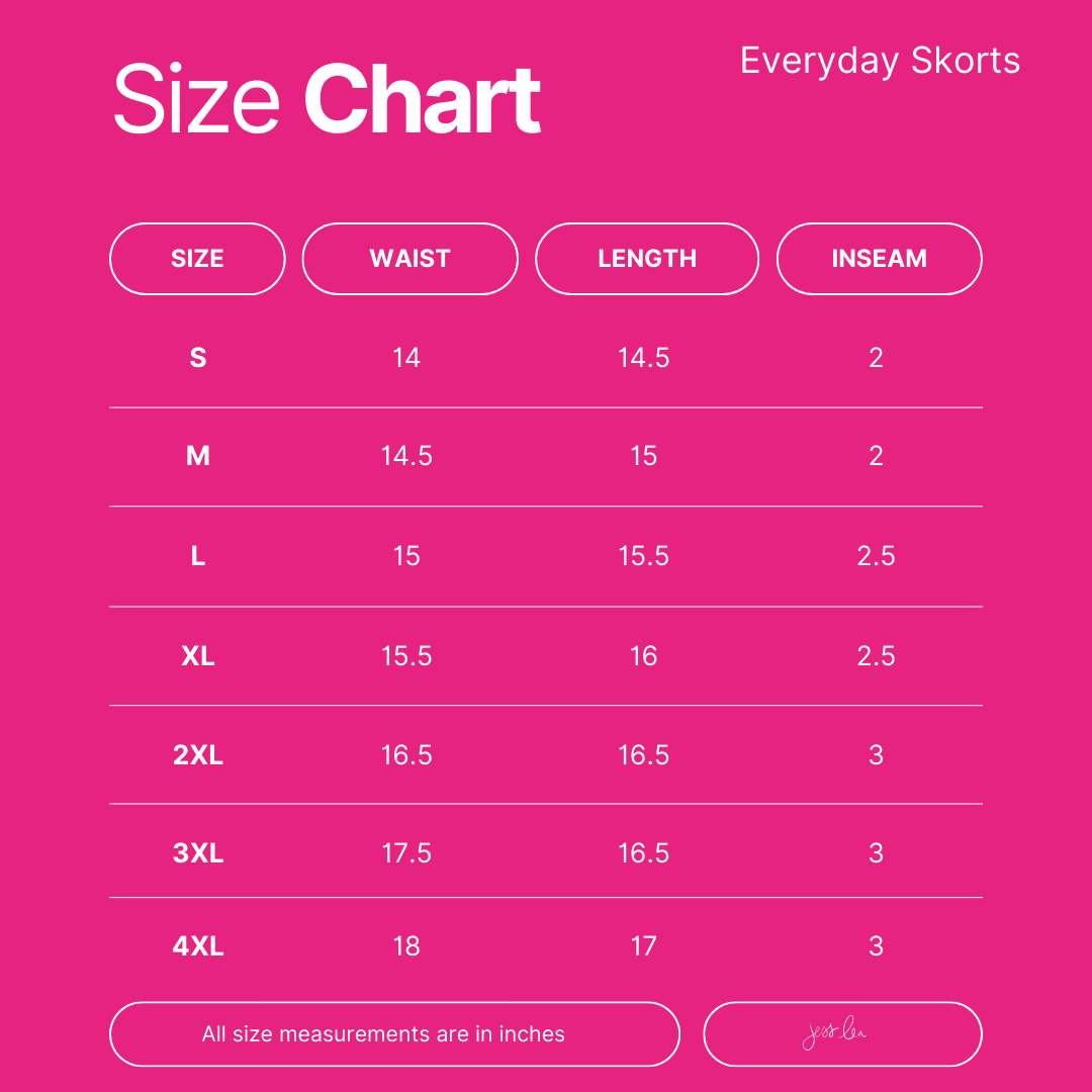 Solid Blue Skort - Jess Lea Boutique