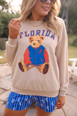 Benny The Bear Florida Pullover - Jess Lea Boutique