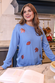 Fall Leaves Sequin Sweatshirt - Jess Lea Boutique