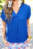 Whitney Woven Blouse - Jess Lea Boutique