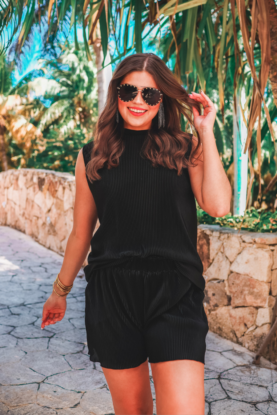 PREORDER-Hard To Resist Pleated Set - Jess Lea Boutique